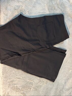 HALARA Black Women's Boot Cut Pants with Back Pockets